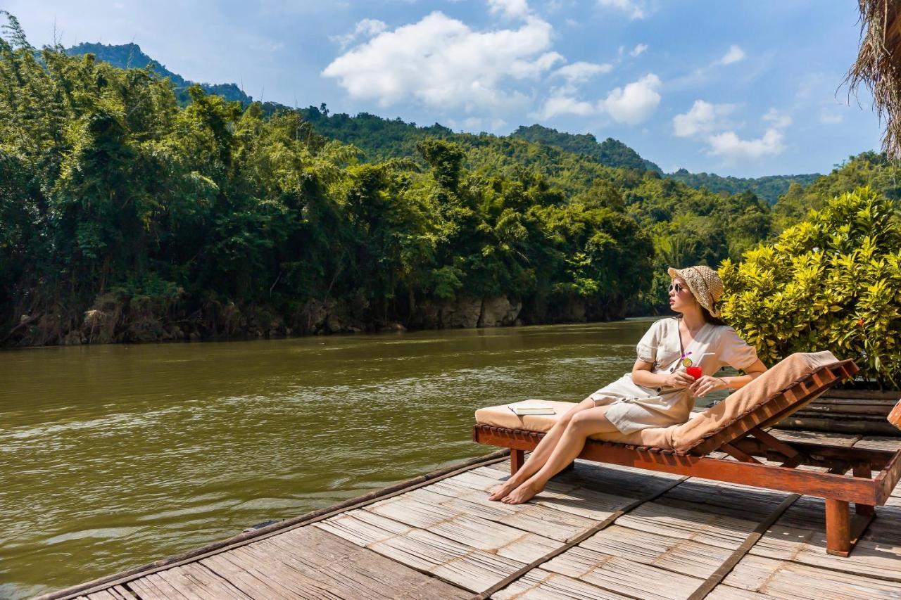River Kwai Jungle Rafts - Sha Extra Plus Ban Huai Maenam Noi Exteriér fotografie
